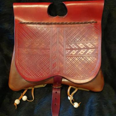 Escarcelle double poches